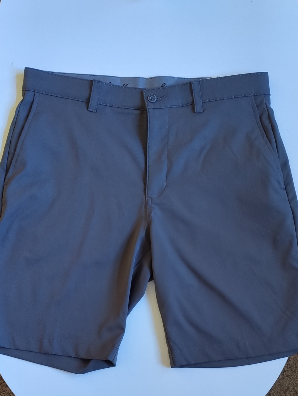 Hogan Men's Charcoal Gray Hybrid Shorts